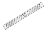 LUXE Subway Stainless Steel Linear Shower Drain