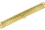 LUXE Subway Stainless Steel Linear Shower Drain