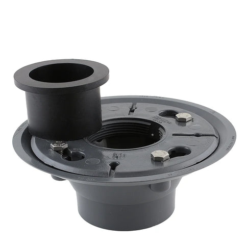 2-inch PVC Drain Base with Rubber Gasket