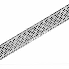 LUXE Squares Stainless Steel Linear Shower Drain